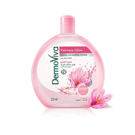 Тоник для лица Естественное сияние с шафраном DermoViva Fairness Glow
